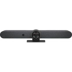 Logitech ConferenceCam RALLY Bar, 4K Ultra HD, grafit 3840x2160, 3x USB 2.0-A, 1x USB 3.0-C, Bluetooth, HDMI, Netzwerk, Fernbedienung