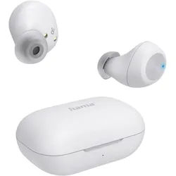 HAMA Kabellose Kopfhörer, Spirit Chop II, TWS, In-Ear, Equalizer, Weiß