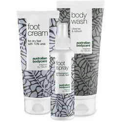 Australian Bodycare 3er-Paket gegen Fußgeruch und Schweißfüße Set 450 ml Unisex