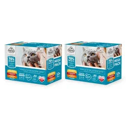 Frendi Katzensäckchen (Huhn/Rind/Pute) 2x(12x100g)