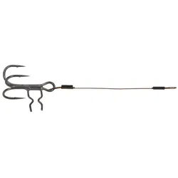 Fox Rage Drillingshaken Fox Rage Strike Point Stinger Angsthaken, (Packung, 2-St) silberfarben 2 10cm