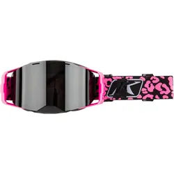 Klim Edge Focus Knockout Pink Snowmobil Brille, schwarz-grau für Frauen