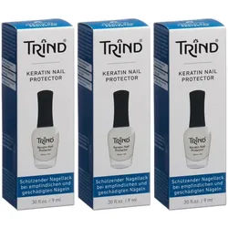 Trind® Keratin Nail Protector - Schützender und stärkender Unterlack für empfindliche oder geschädigte Nägel