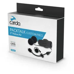 Cardo Packtalk Custom/Neo Zweithelm Erweiterungsset, schwarz für Männer