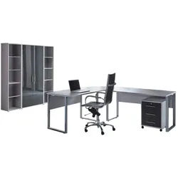 Büro Office Edition Set 3 Grau