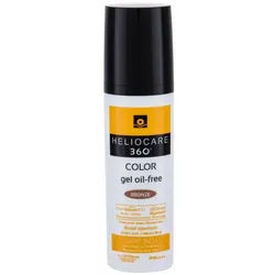 Heliocare Sonnenschutzcreme 360o Color Gel Oil free Spf50 Bronze 50ml