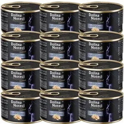 DOLINA NOTECI Premium Sterilisiert für Katzen reich an Perlhühnern 12x185g