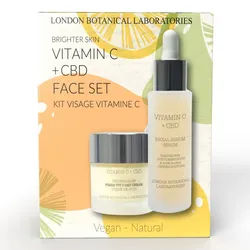 London botanical loboratories Vitamin C + CBD Anti-Aging Geschenkset 60 ml Unisex