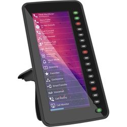 snom D7C - Funktionstasten-Erweiterungsmodul für VoIP-Telefon - Schwarz - für snom D717, D735, D765, D785