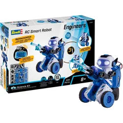 Revell® RC-Roboter Revell Engineers, 3in1 Experimentierkasten RC Smart Robot, 2,4 GHz (220-tlg) bunt