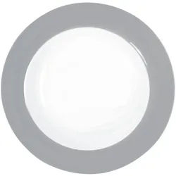 KAHLA Suppenteller Pronto Colore 22 cm, (1 St), Made in Germany grau