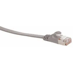 S-IMPULS RJ45 Patchkabel U/UTP, m. CAT.7 Rohkabel, 15 m, grau