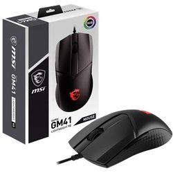 MSI CLUTCH GM41 LIGHTWEIGHT V2 - Maus - optisch - 6 Tasten - kabelgebunden - USB