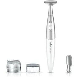 Braun - Elektrischer Rasierer 'Silk-épil Bikini Styler Fg1100' in Weiß und Silber Sonstige 1 St Frauen