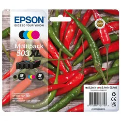 Epson C13T09R64020 (503XL) - 4-farbig - Druckerpatrone - Hohe Kapazität - Multipack