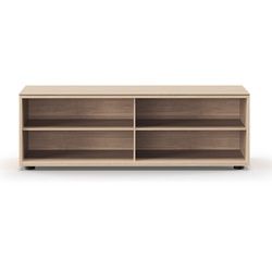 Sideboardelemente Edit Q Piure braun, Designer Studio Piure, 37.5x120x48 cm