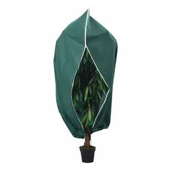 vidaXL Schutznetz Wintervlies mit Reißverschluss 2 Stk. 70 g/m2 1x1,55 m, BxL: 155x100 m, (2-St) grün