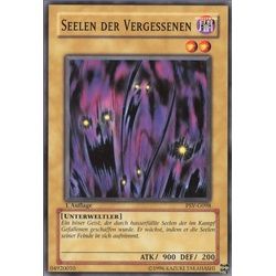 ReCollectibles Sammelkarte YuGiOh Karte Seelen der Vergessenen (V.1) deutsch, Yu-Gi-Oh! Karte PSV-DE098 Common weiß