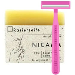 Nicama Rasierseife 100 g Unisex