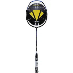 Carlton Badmintonschläger Powerblade Superlite 2.0 (Bestseller/kopflastig/steif/Freizeitspieler) blau - besaitet