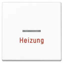 Jung Wippe mit "Heizung" (alpinweiß)