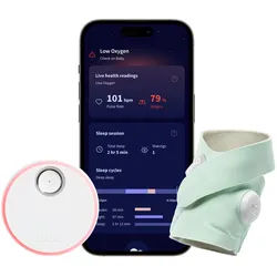 Owlet Dream Sock - Medizinisch zertifiziertes Pulsoximeter 1 St tuerkis
