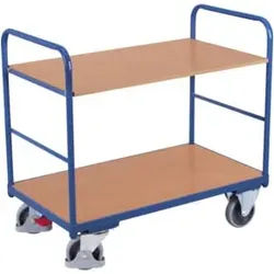 VARIOfit Etagenwagen niedrig 1.000 x 700 mm 2 Böden