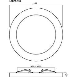 LEDPR-135WWS