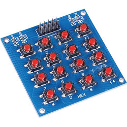 DEBO BUTTON MTX2 - Entwicklerboards - Button Matrix, 16 Taster