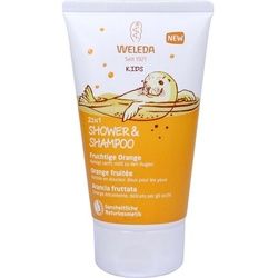 WELEDA Kids 2in1 Shower&Shampoo Fruchtige Orange