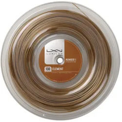 Luxilon Tennissaite Element (Haltbarkeit+Touch) bronzebraun 200m Rolle