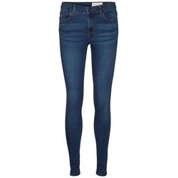 Noisy may Skinny-fit-Jeans Billie (1-tlg) Weiteres Detail, Plain/ohne Details blau|braun 30