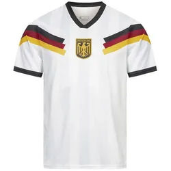 JELEX Fußballtrikot Retro History Deutschland Heim weiß M