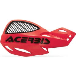 Acerbis MX Uniko Vented Handprotektoren, schwarz-rot für Männer