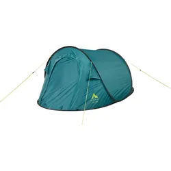 McKINLEY Wurfzelt Strandmuschel IMOLA 220 I BLUE PETROL/GREEN LI