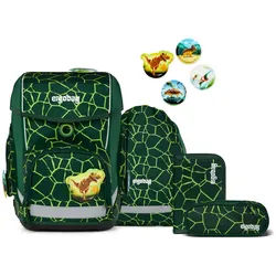 ergobag cubo 5-teiliges Schulrucksack-Set 2025 BärRex