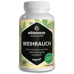 WEIHRAUCH 900 mg hochdosiert vegan Kapseln 120 St