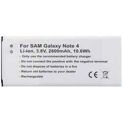 AccuCell Akku passend für den Samsung Galaxy Note 4 Akku mit NFC