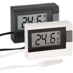 TFA Dostmann Digitales Innen-Aussen-Thermometer-Weiß