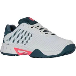 KSwiss Tennisschuhe Hypercourt Express 2 Clay/Sandplatz weiss/navyblau Kinder
