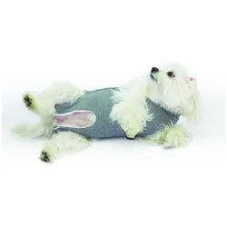 Fashion Dog OP-Body Cura Pets OP- und Wundschutz-Body für Hunde und Katzen grau 51 cm