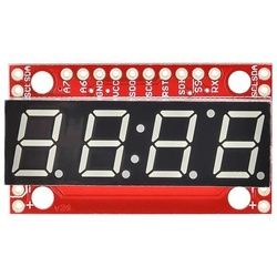 SparkFun Serielles 7-Segment Display, weiß