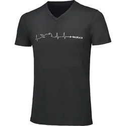 Held Be Heroic T-Shirt, grau-weiss, Größe XL für Männer