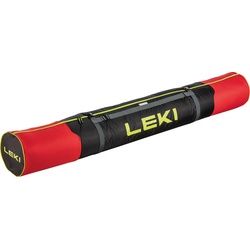 LEKI Cross Country Ski Bag bright red-black-neonyellow 210 cm