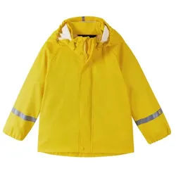 reima Regenjacke LAMPI Regenjacke wasserdicht, PVC-frei, mit reflektierenden Details rosa 152