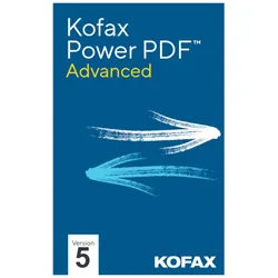 Kofax Power PDF Advanced 5.1 / 1-PC / WINDOWS / Dauerlizenz / ESD