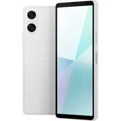 Sony Xperia 10 VI (128 GB, White, 6.10", Dual SIM, 48 Mpx, 5G), Smartphone, Weiss