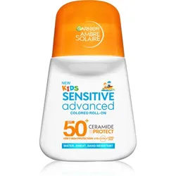 Garnier Kids Sensitive Advanced Bräunungsmilch für Kinder roll-on SPF 50+ 50 ml