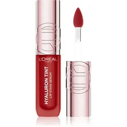L’Oréal Paris Hyaluron Tint Lip Stain Serum flüssiger Lippenstift mit feuchtigkeitsspendender Wirkung Farbton 420 Le Rouge Paris 5 ml