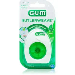 G.U.M Butlerweave gewachste Zahnseide mit Mategeschmack 55 m